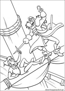 Peter Pan para colorir colorir grátis 11